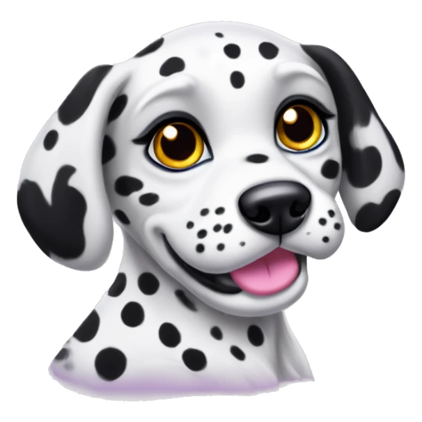 lisa frank dalmatian puppy sticker