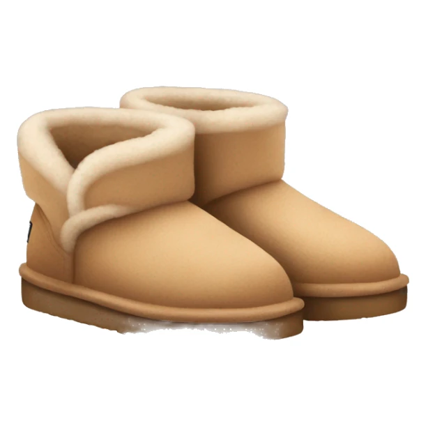 Ugg slippers sticker
