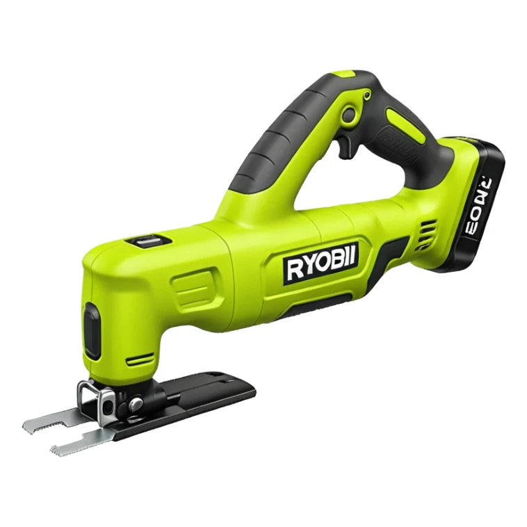 RYOBI ONE+ 18V Cordless Reciprocating saw battery emoji style sticker