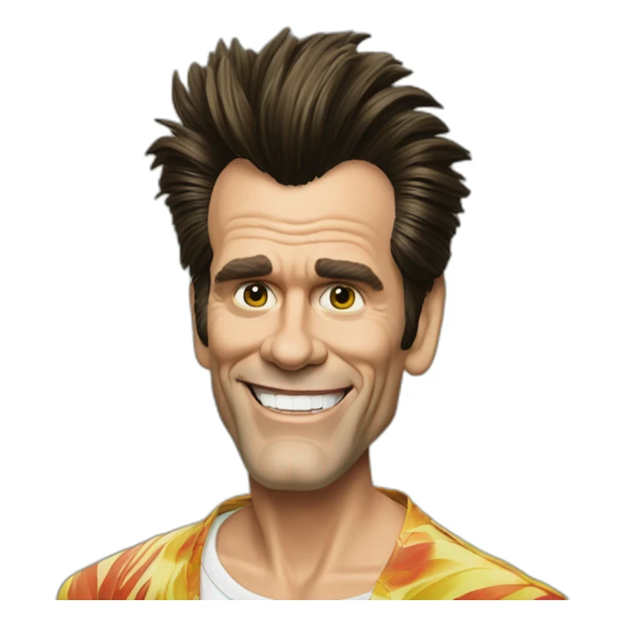ace ventura jim carrey sticker