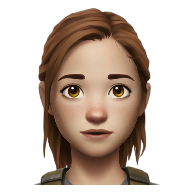 Ellie the last of us part z sticker
