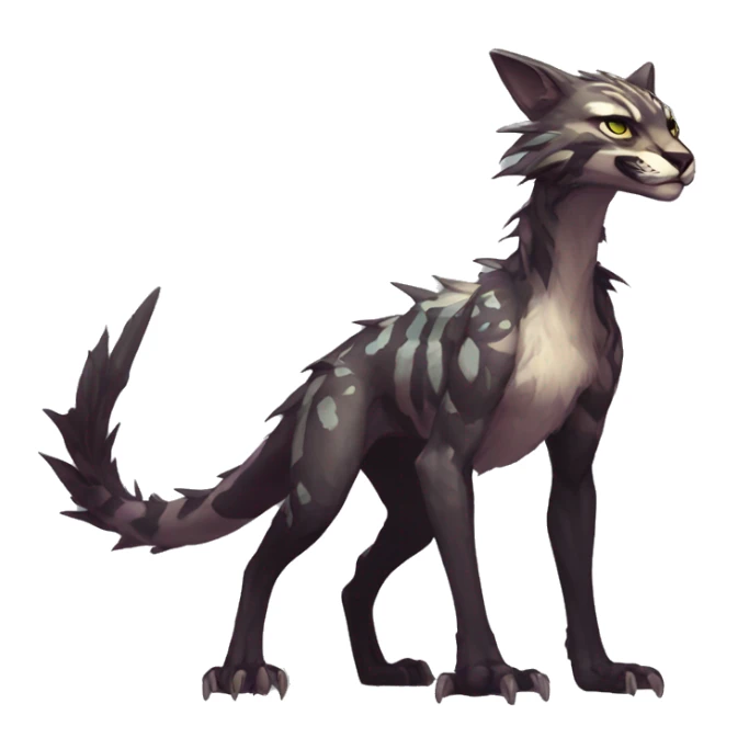 Cool Edgy Vernid species by LiLaiRa full body sticker