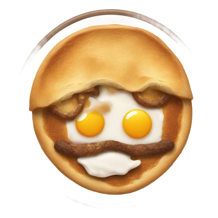 Breakfast sticker