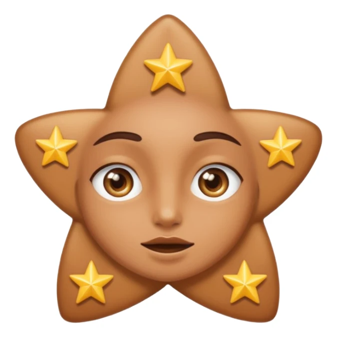 As me a un gasto con los ojos de estrella sticker