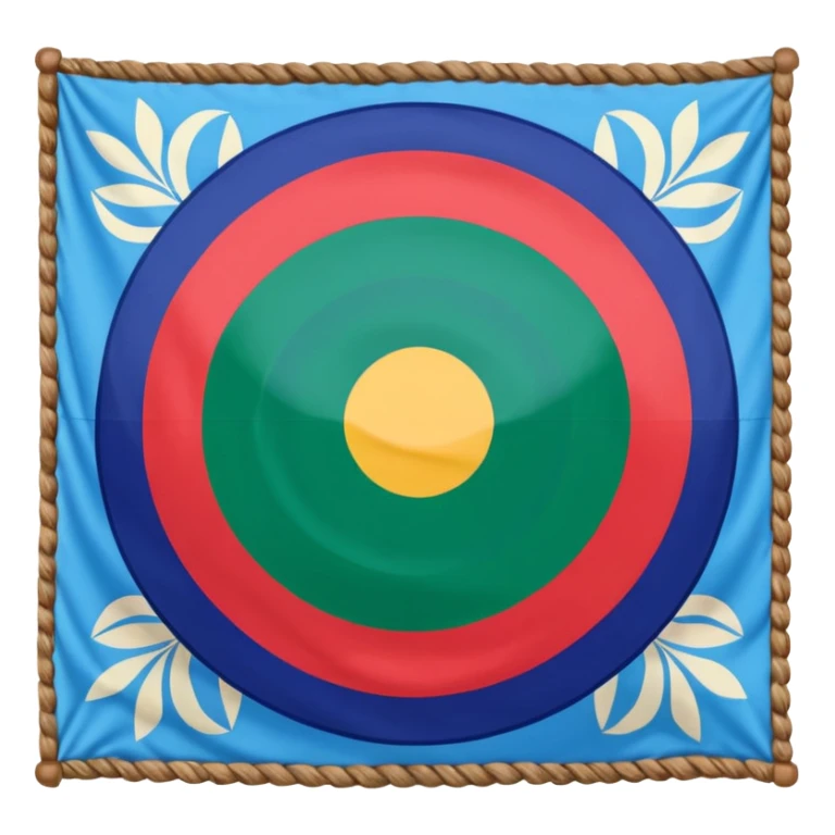 Mapuche flag sticker