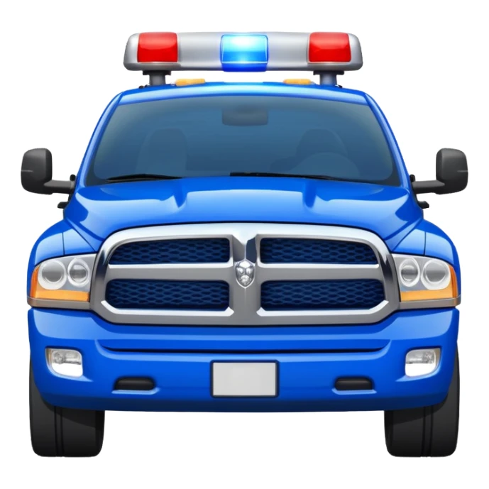 Dodge Ram Police sticker