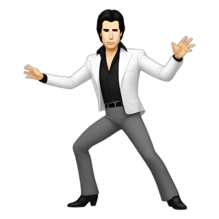Saturday Night Fever John Travolta sticker