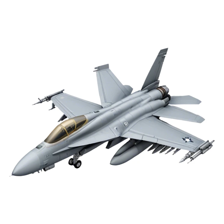 F/A-18 Hornet - McDonnell Douglas (Grey) sticker
