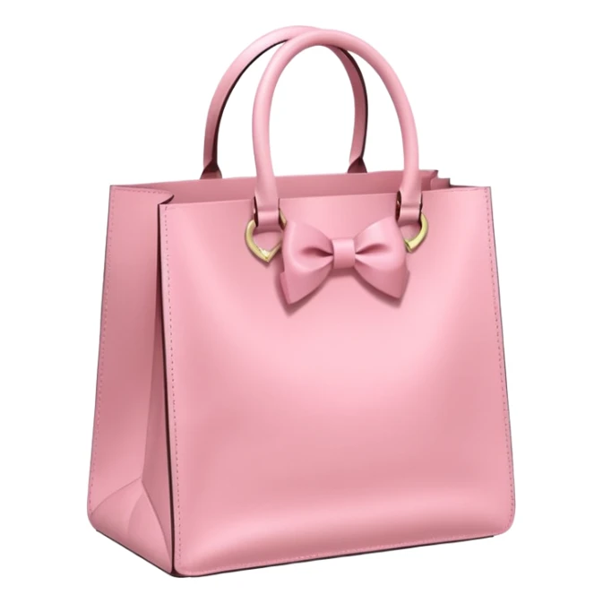 pink shopping bag, Blair Waldorf like sticker