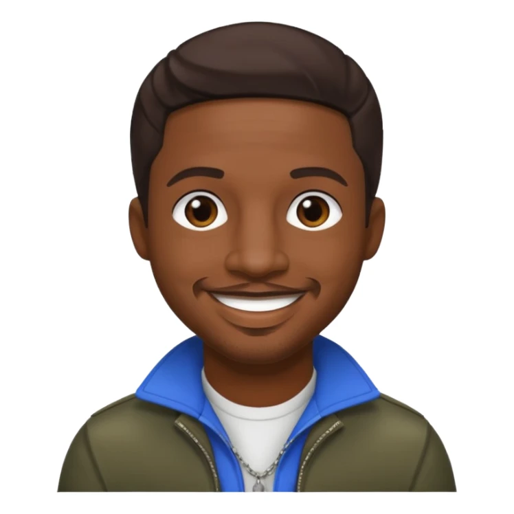 Stevie J, Record Producer (b.1973) with dark brown hair sticker