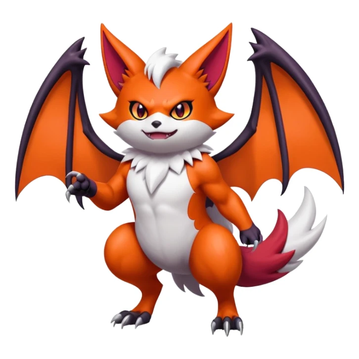 Noibat-Zangoose-Litten-Hybrid sticker