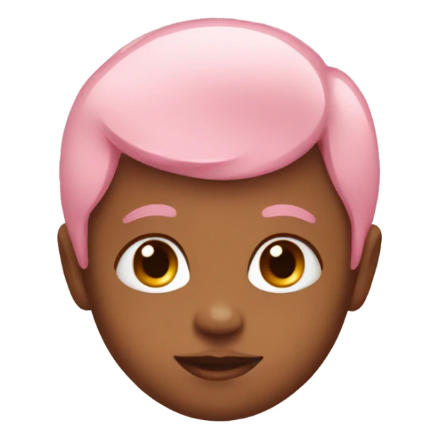 baby pink emoji sticker