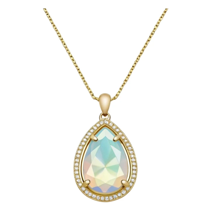 Kendra Scott Elisa pendant  gold sticker