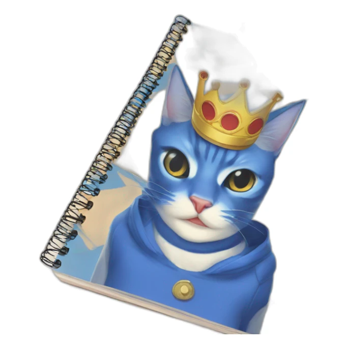 target water smile chess egg Burger queen notebook blue cat woman sticker