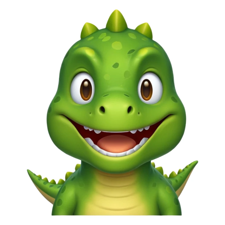 dinosaur emoji sticker