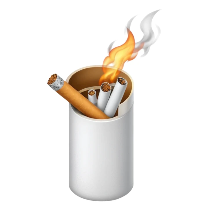 cigarette sticker