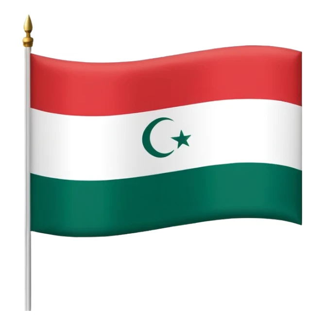 Remove the white sticker in this flag and add this with white text لَا إِلٰهَ إِلَّا ٱللَّٰهُ ﷻ مُحَمَّدٌ رَّسُولُ ٱللَّٰهِ ﷺ sticker