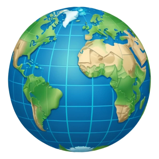 world globe emoji sticker