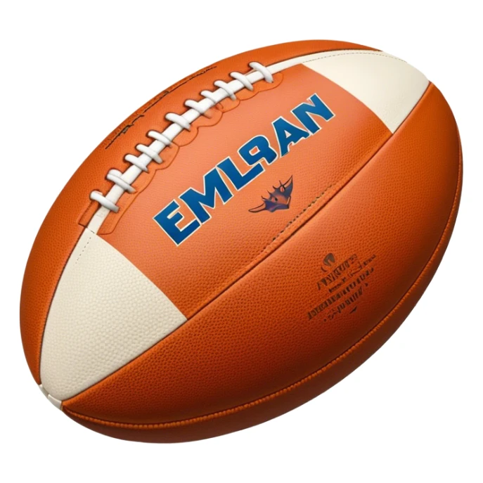 australian rules football ball sticker