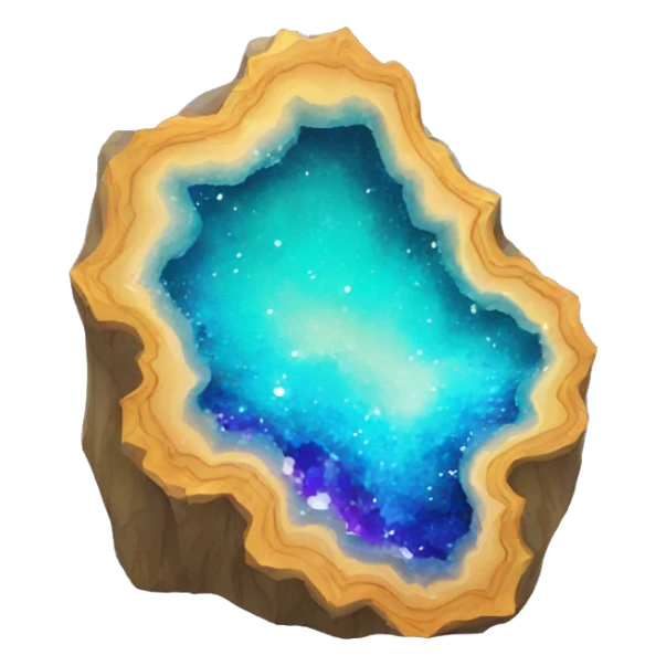Colorful Geode sticker
