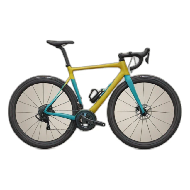 carry road bike over head sticker