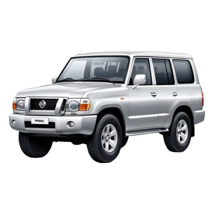 Nissan Patrol - Nissan (Model Year: 2022) (Iconic colour: Silver) sticker