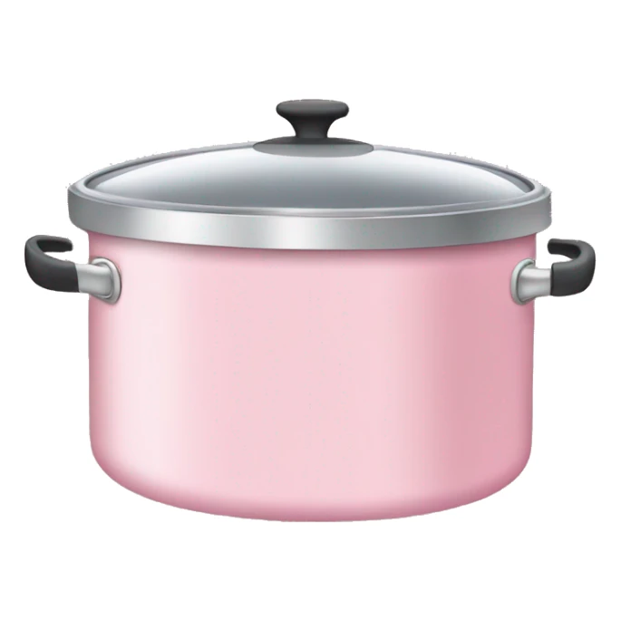 Light pink cooking pan sticker