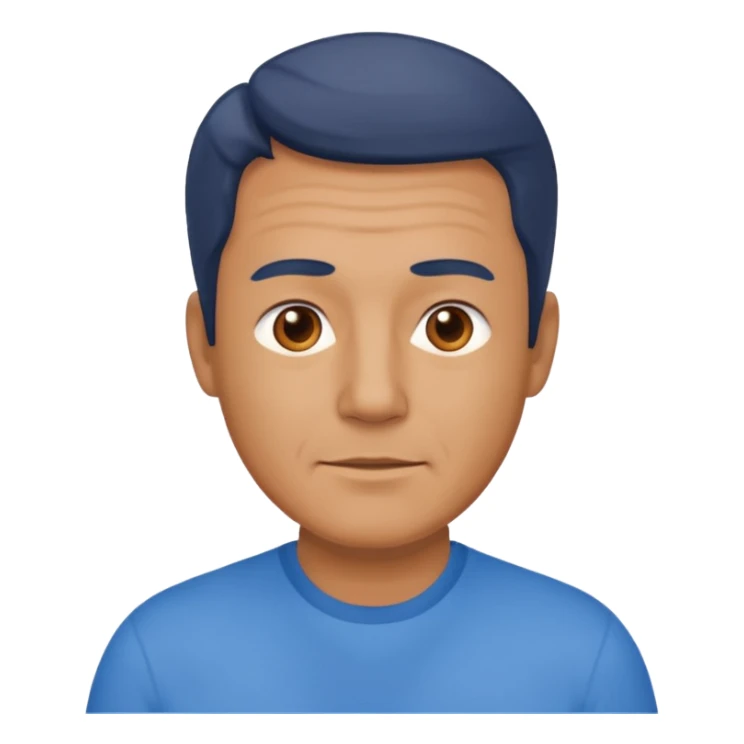 hombre de mediana edad sticker