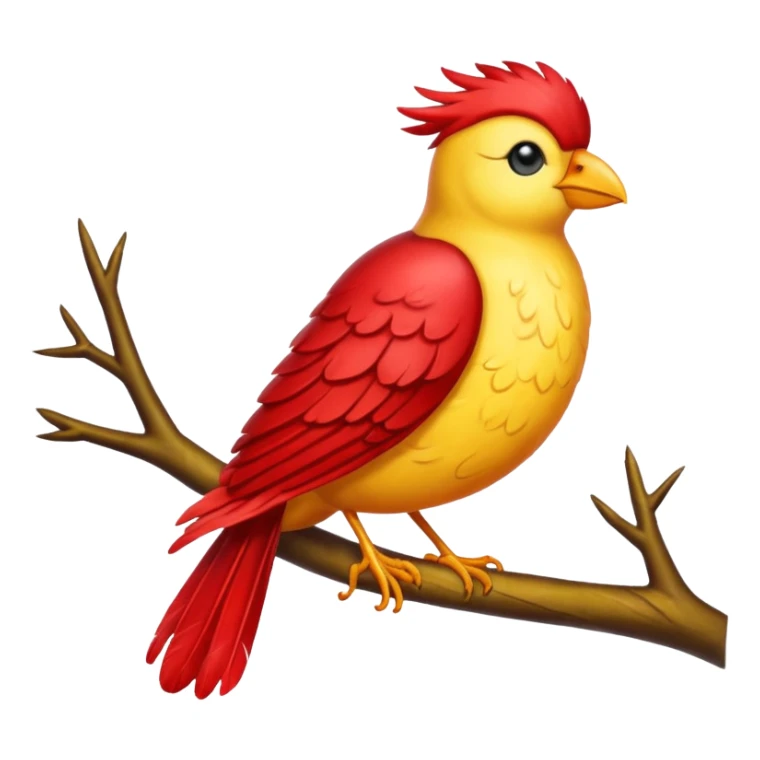 liverpool bird on the branch of tree sticker