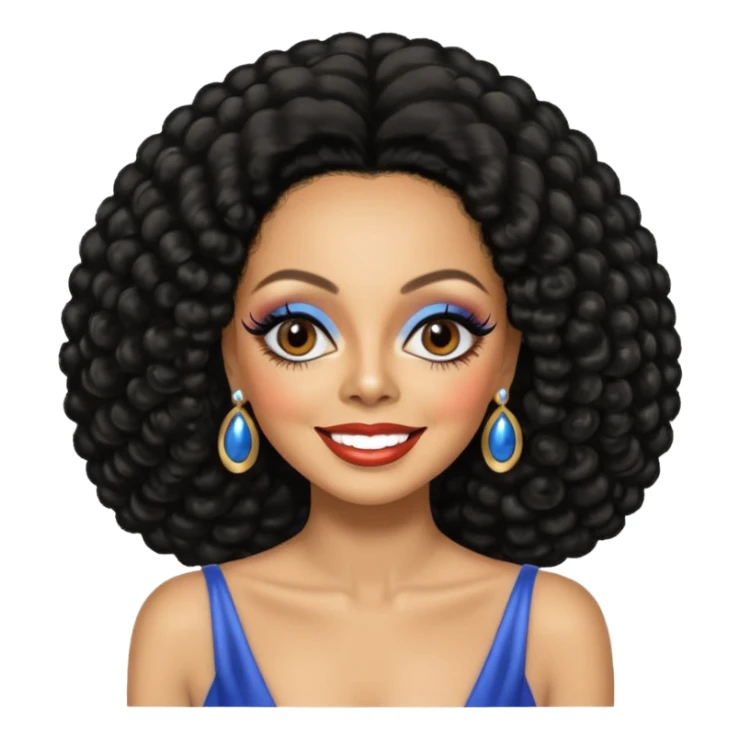 Diana Ross sticker