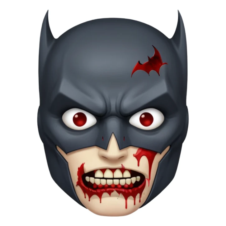 DeAD batman sticker