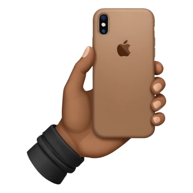 Crea un memoji con este emoji 🥷🏽 y este👈🏽  con estilo de iPhone  sticker