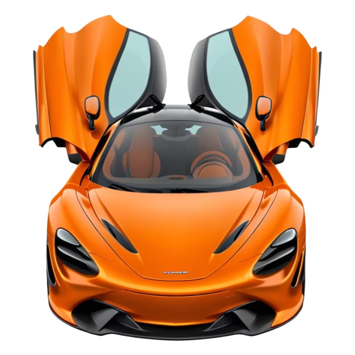 McLaren 720S - McLaren (Model Year: 2021) (Iconic colour: Orange) sticker