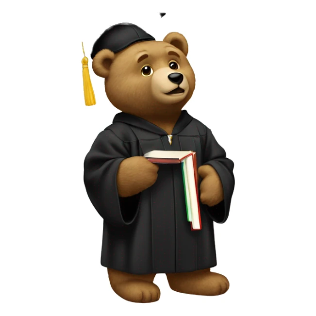 Graduation bear from Kanye’s album graduation  sticker