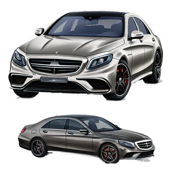 Mercedes-Benz S 63 AMG 2015 sticker