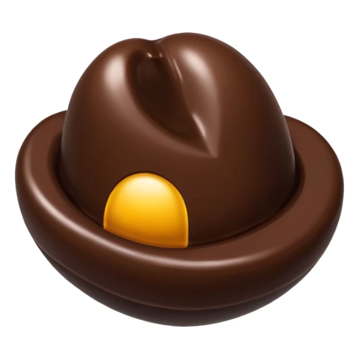 du chocolat emballé dans de l'aluminium sticker
