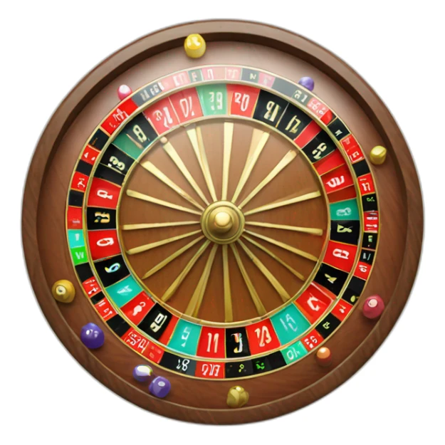 Roulette of the Theory of color sticker