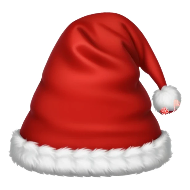 New Year's  Santa's Clous hat (without a person) sticker