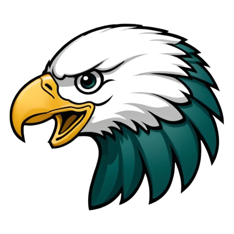 Philidelphia Eagles Logo American football sticker