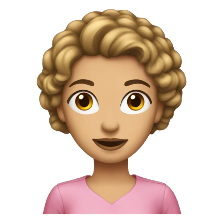 Coquette emoji sticker