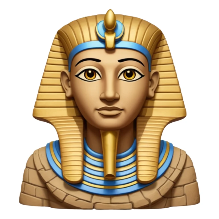 a statue of Ramses II sticker