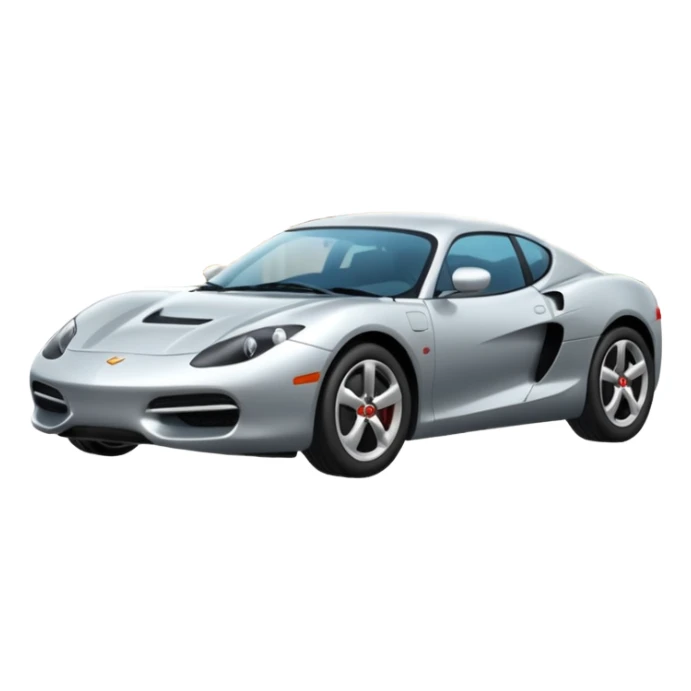 car sport in front of a normal house sticker