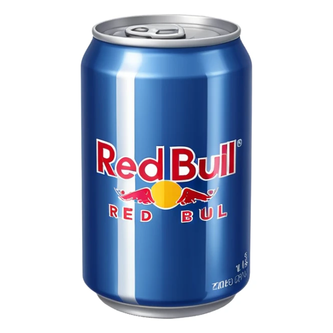 Can of redbull sticker