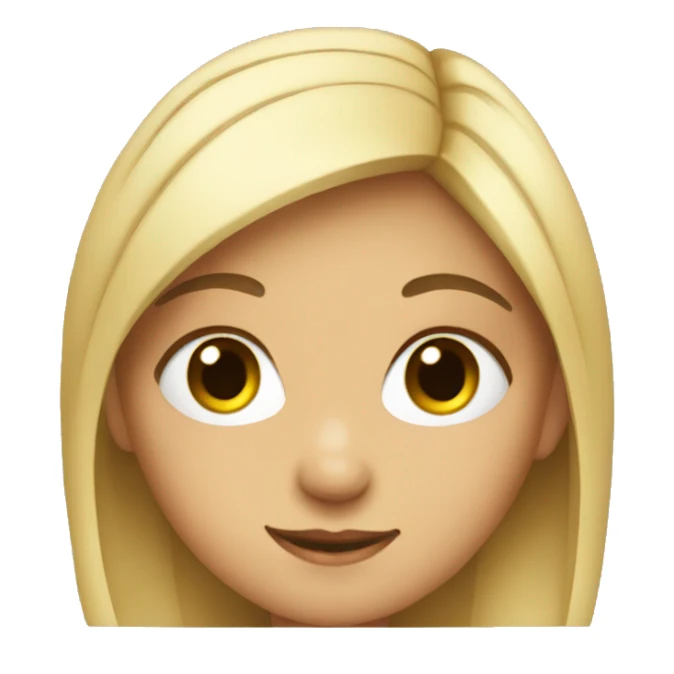 Cute girl with a peace sign  sticker