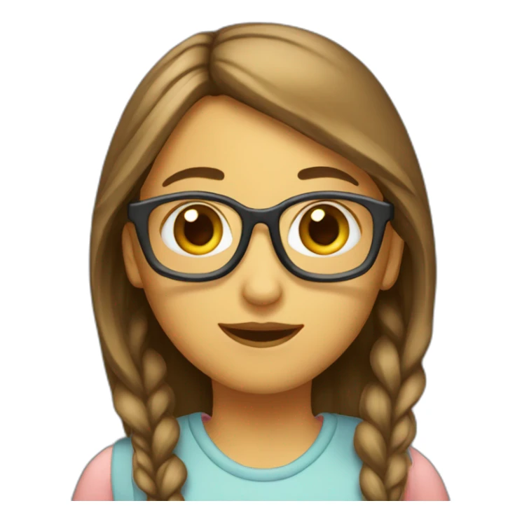 enciclopedia girl sticker