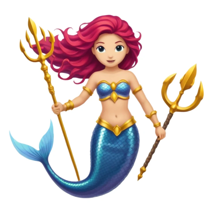 warrior mermaid
more dinamic emoji  sticker