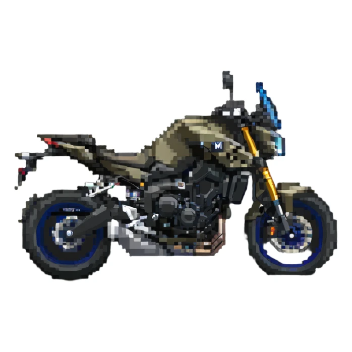 Yamaha MT09 motorcycle sticker