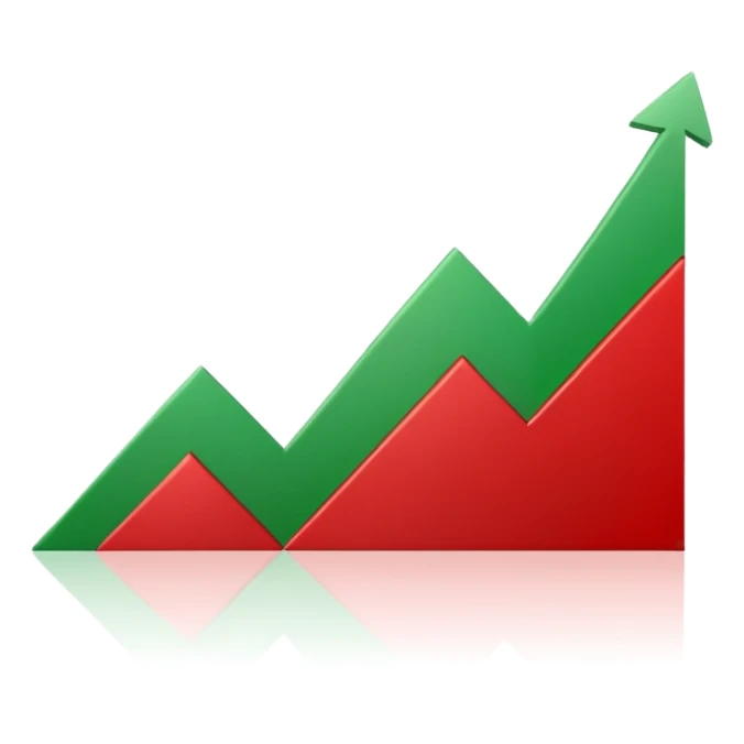 Stock market sticker