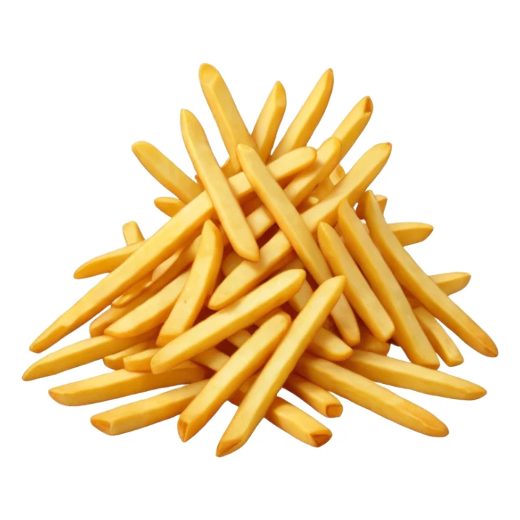 patatine fritte sfuse sticker