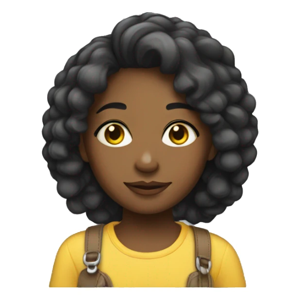 African-American Pansexual girl  sticker